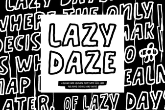 Lazy Daze Font: Casual & Creative Typography Ideas