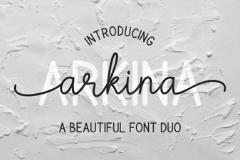 Arkina Duo: the Creative Font Pair for Modern Projects