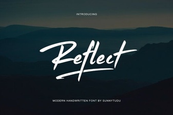 Reflect Handwritten Font: Creative Design Projects & Ideas