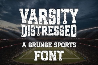 Varsity Font: Creative Design Projects & Ideas